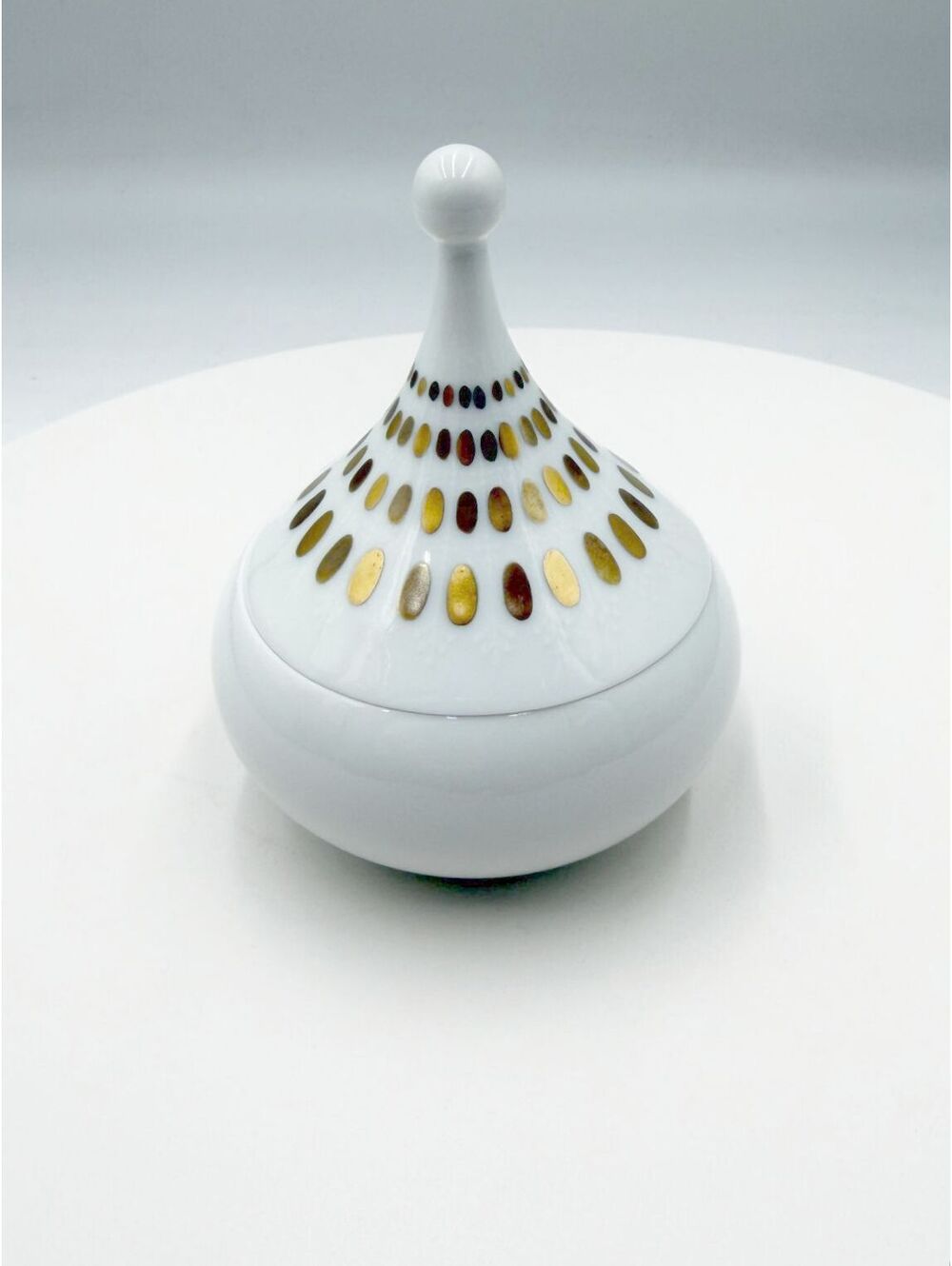 Rosenthal Studio Line Lidded Porcelain Trinket Box Bjorn Wiinblad